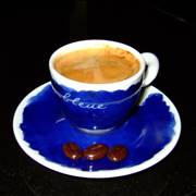 Caffeine in espresso coffee