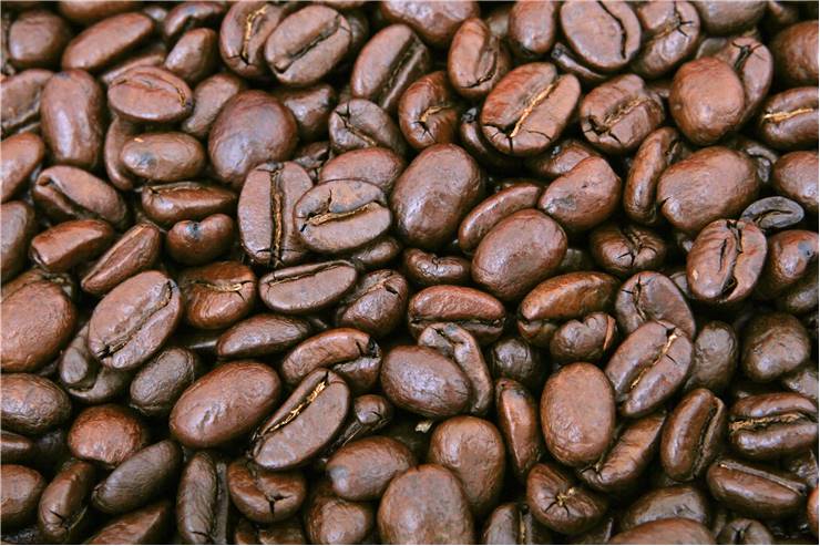 Black Coffee Beans Caffeine